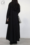 Marc le bihan double collar robe 2130 black